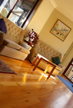 Sunlit living area